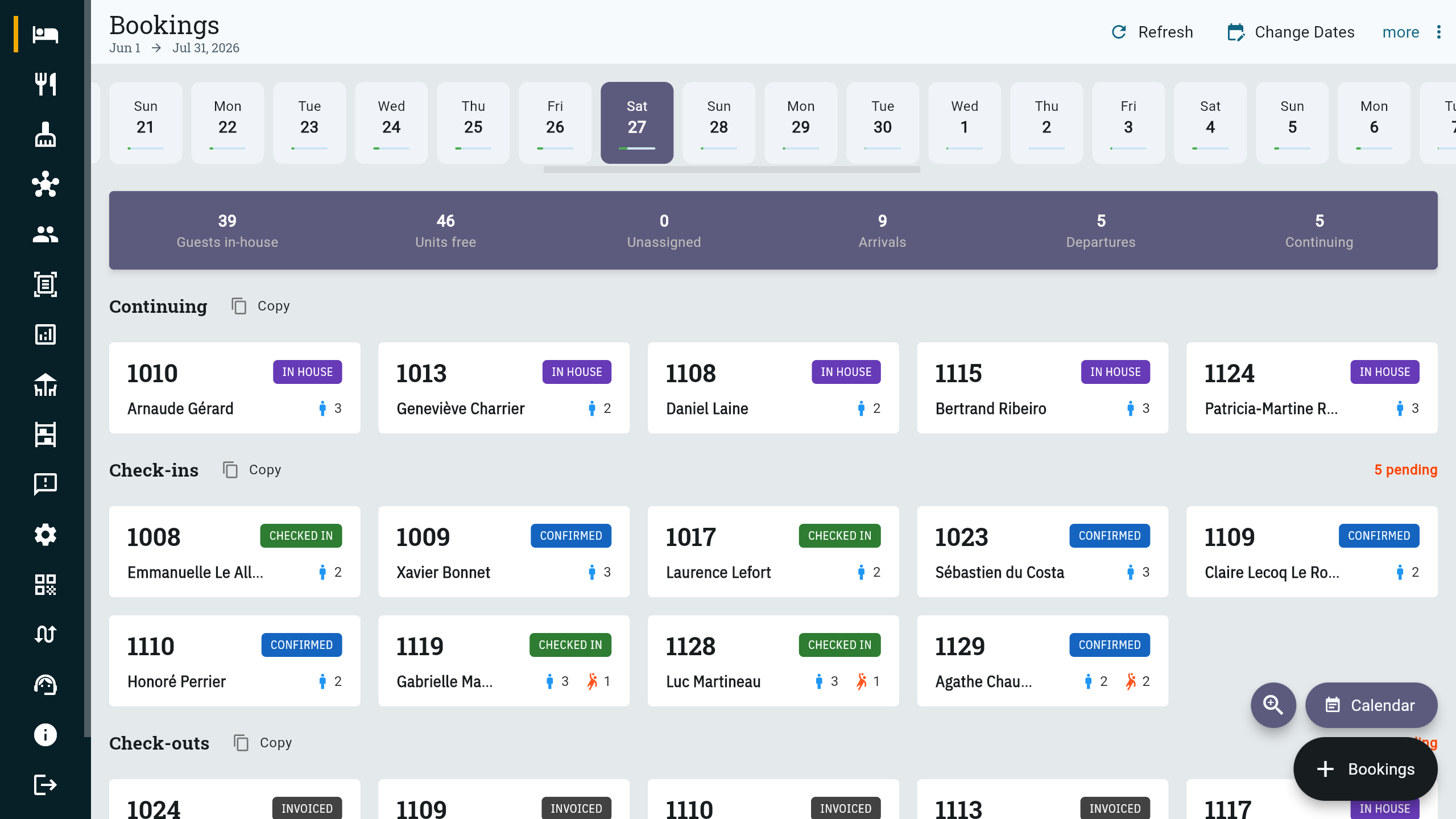 Hourly Hotel Bookings & Day Use Rooms