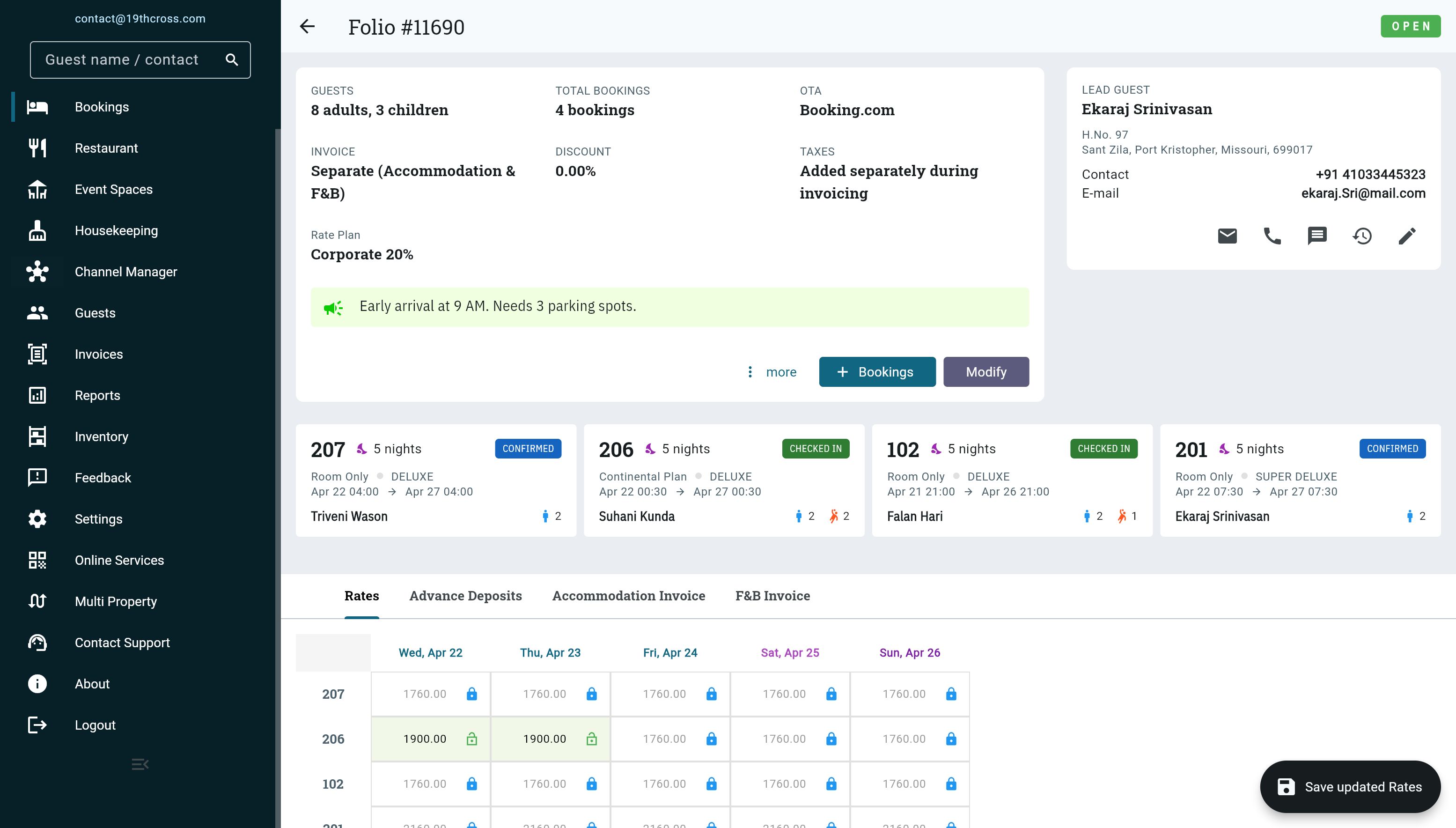 Free Hotel Management System